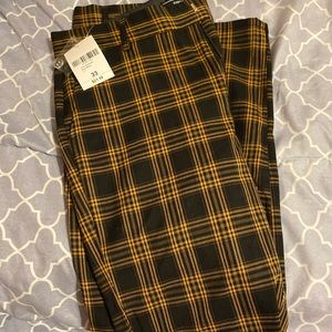 Forever21 Men Plaid Pants/Chinos